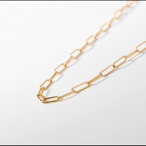 THATCH for Anthropologie 14K Gold Filled Chain Necklace